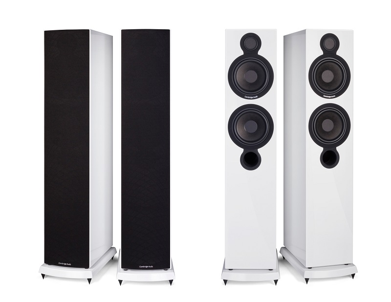 Cambridge Aeromax 6 Floor standing Speakers (white)(pair) - Click Image to Close